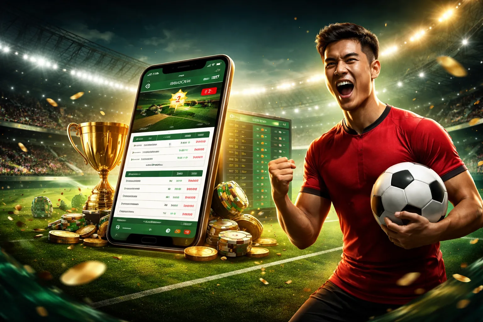 Hình ảnh nền keonhacai 55 win với các trò chơi cá cược sôi động
